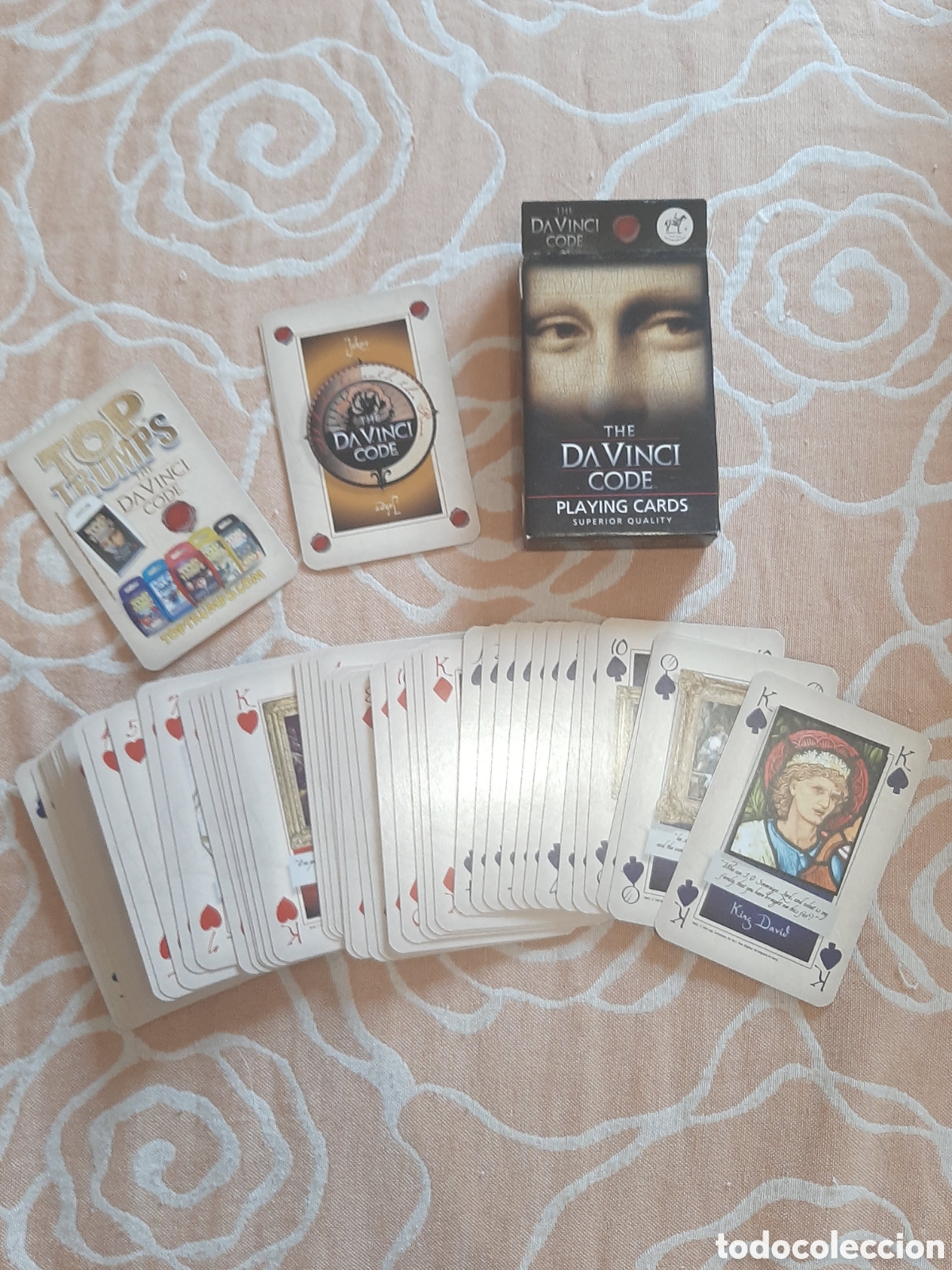 Barajas de cartas: Baraja de cartas Top Trumps Da Vinci Code - Foto 1
