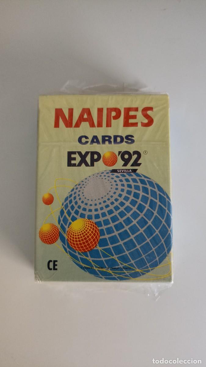 Barajas de cartas: Baraja de cartas Expo92. - Foto 3