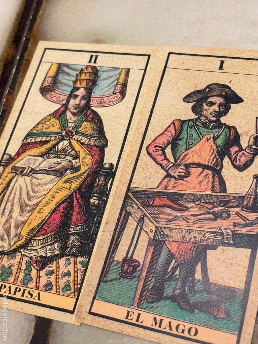 Barajas de cartas: Tarot Soprafino Gumppenberg 1835. - Foto 3
