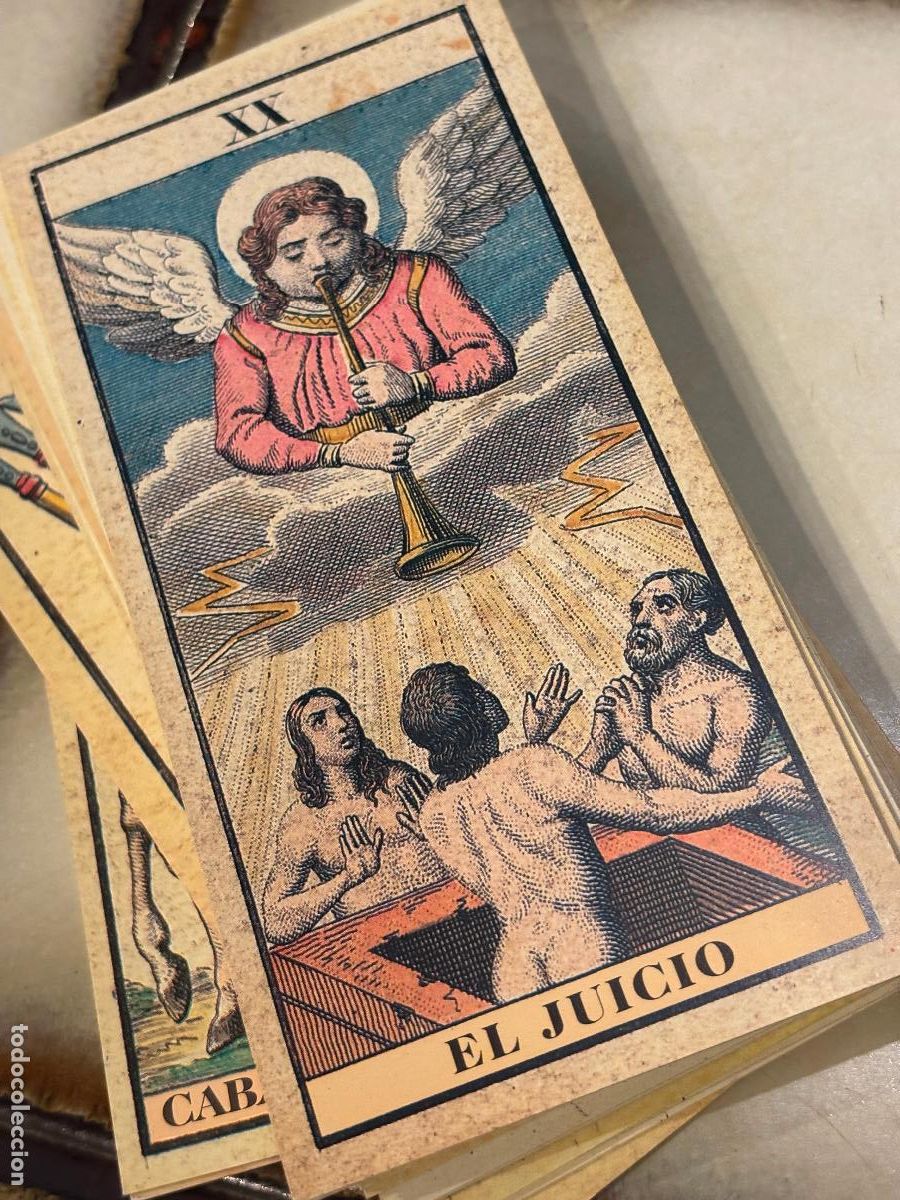 Barajas de cartas: Tarot Soprafino Gumppenberg 1835. - Foto 5