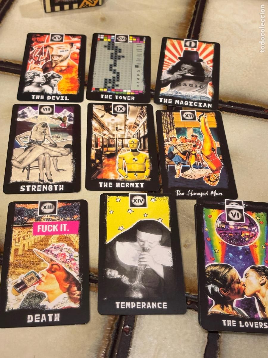 Barajas de cartas: The Bad Ass Tarot Deck. Harley Spencer - Foto 5
