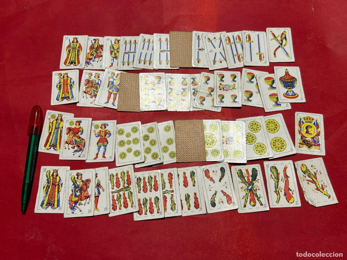 Barajas de cartas: baraja de cartas en miniatura (completa) - Foto 1