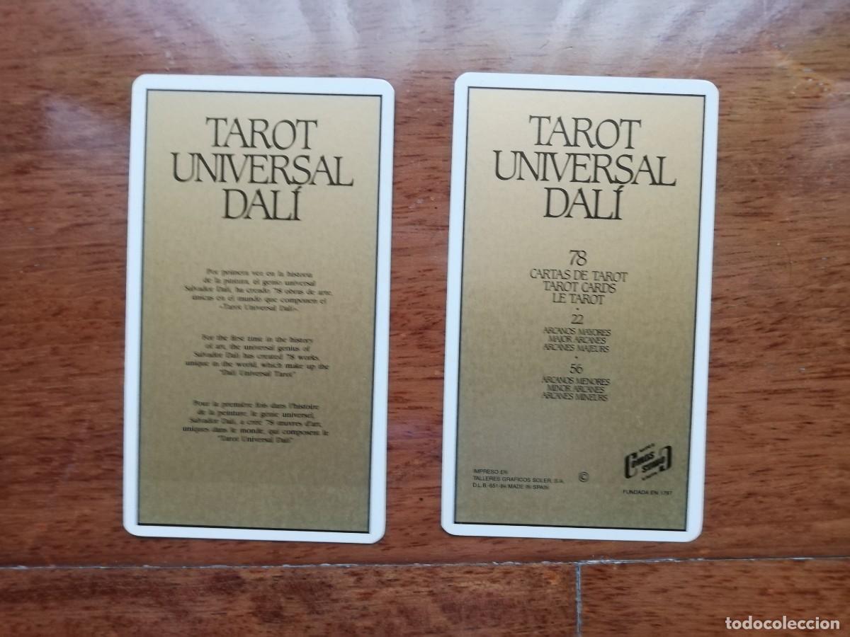 Barajas de cartas: TAROT UNIVERSAL DALI - Foto 5