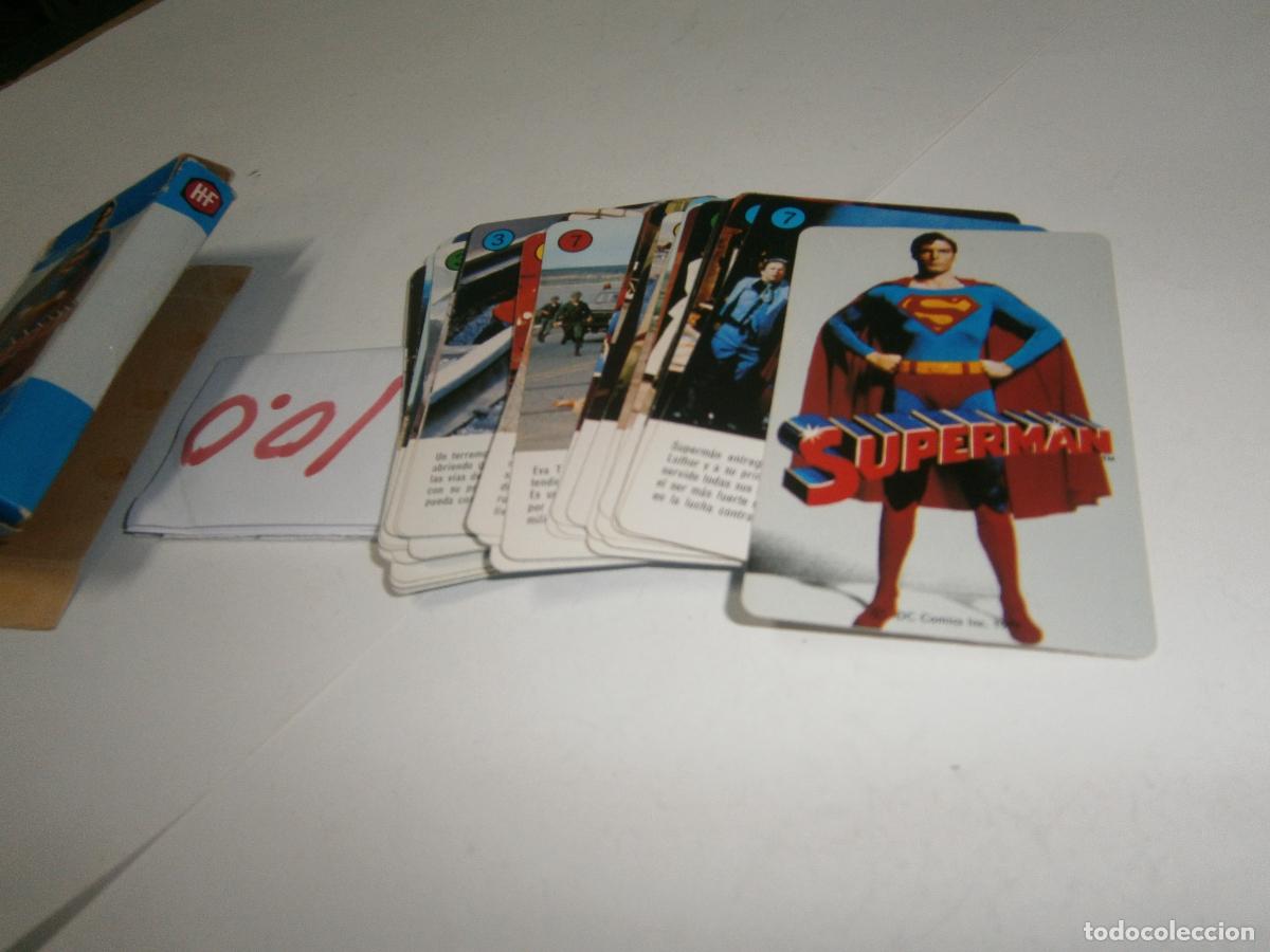 Barajas de cartas: ANTIGUAS CARTAS - SUPERMAN - Foto 2