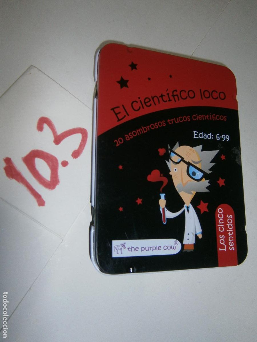 Barajas de cartas: JUEGO DE CARTAS - EL CIENTIFICO LOCO - Foto 1