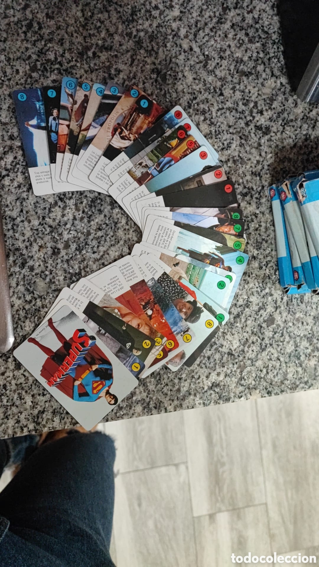 Barajas de cartas: Cartas Superman coleccionista - Foto 2