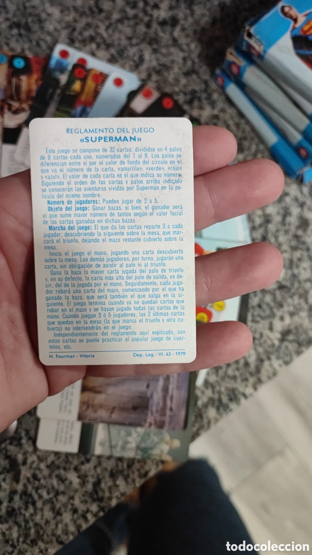 Barajas de cartas: Cartas Superman coleccionista - Foto 4