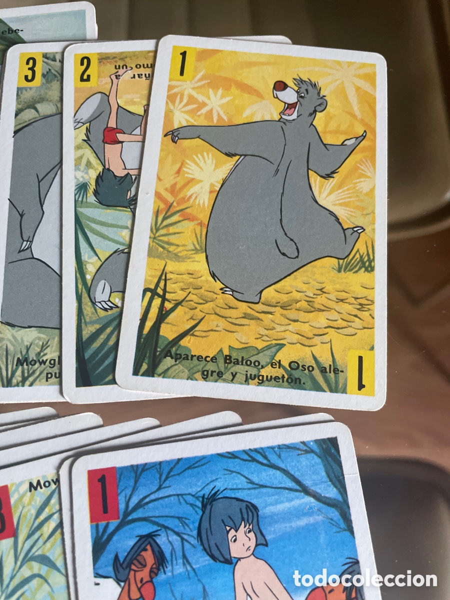 Barajas de cartas: BARAJA DE CARTAS EL LIBRO DE LA SELVA 1968 - Foto 6