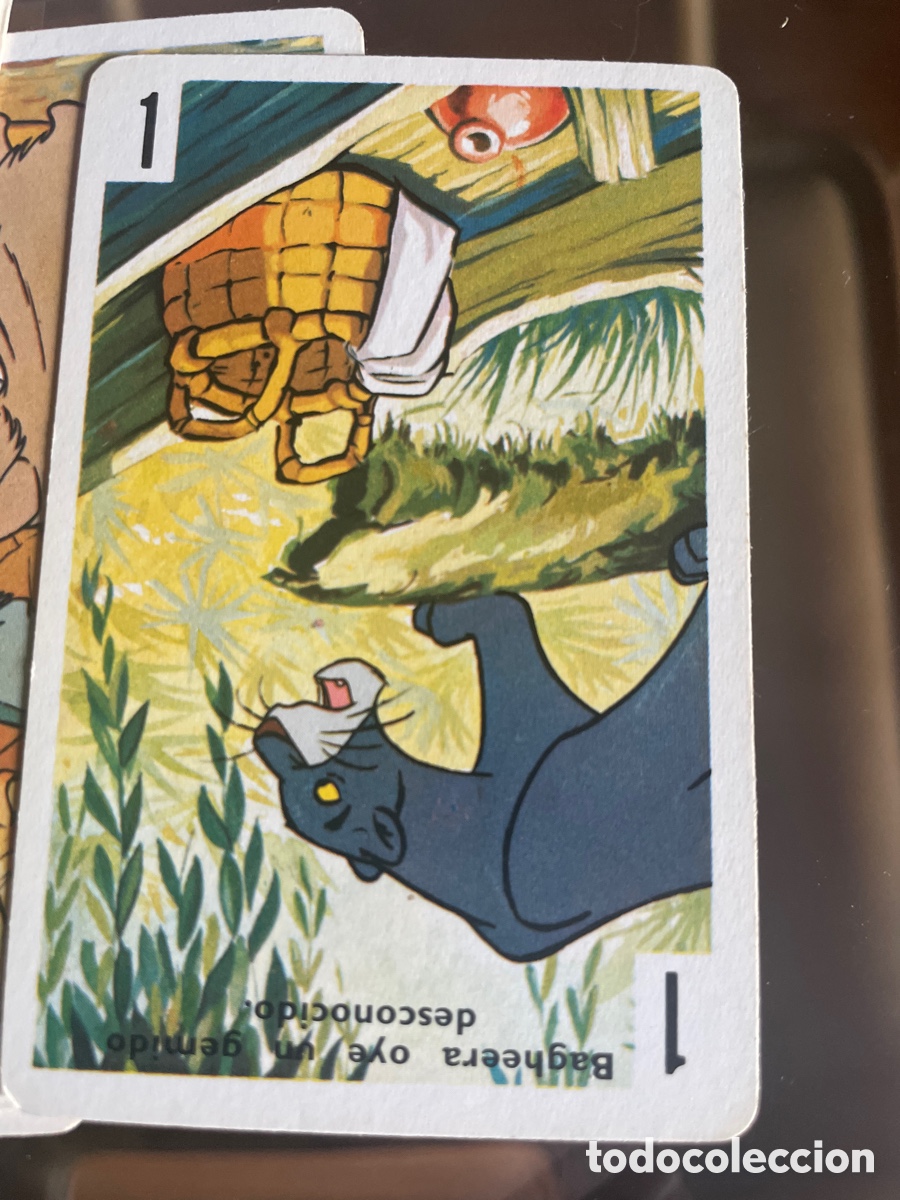 Barajas de cartas: BARAJA DE CARTAS EL LIBRO DE LA SELVA 1968 - Foto 7
