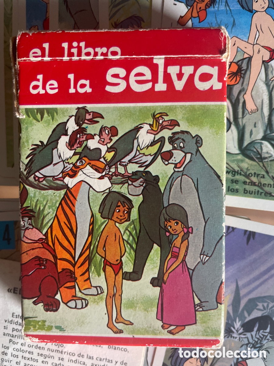 Barajas de cartas: BARAJA DE CARTAS EL LIBRO DE LA SELVA 1968 - Foto 1