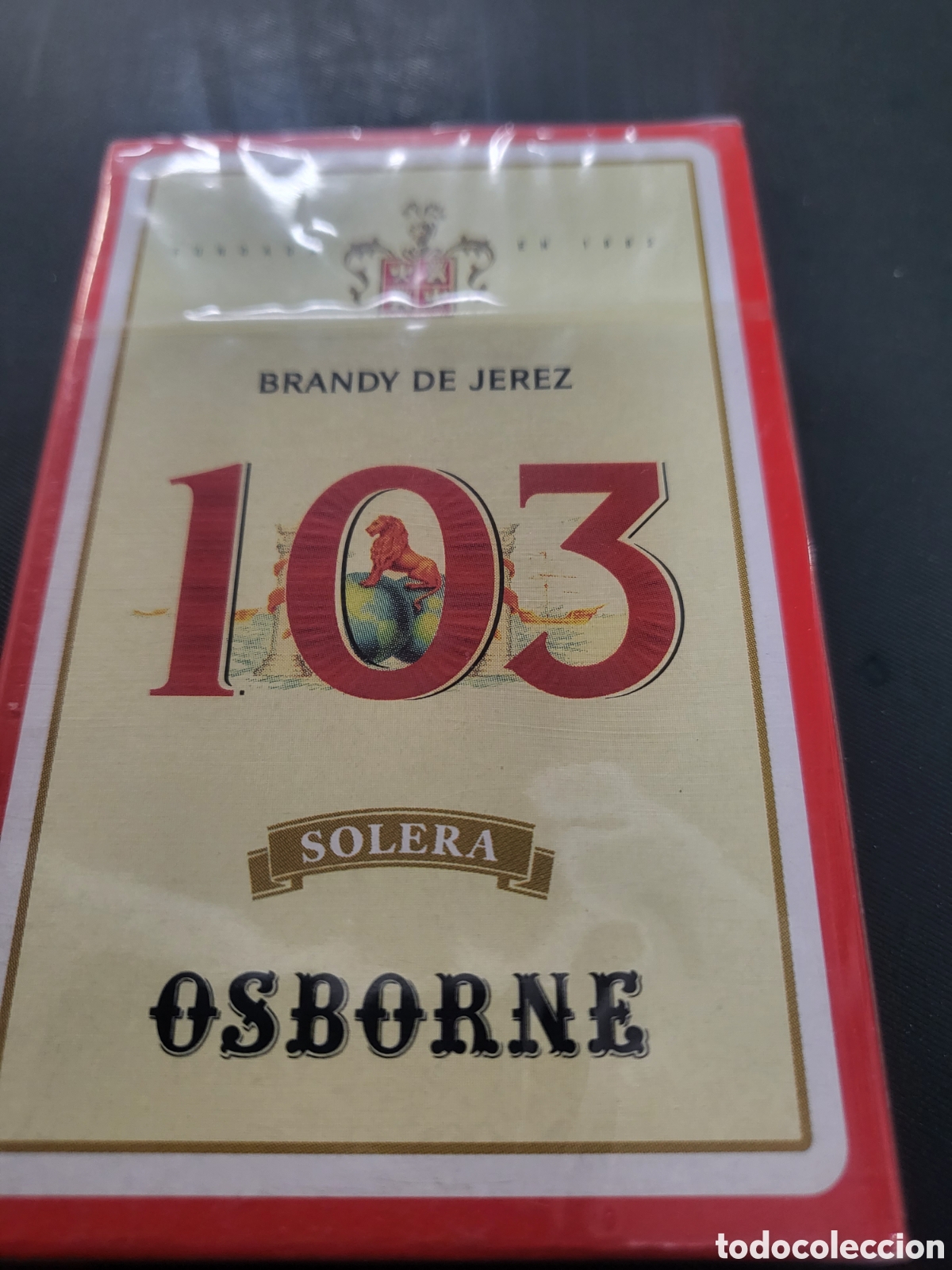 Barajas de cartas: Osborne brandy 103 de jerez - Foto 1