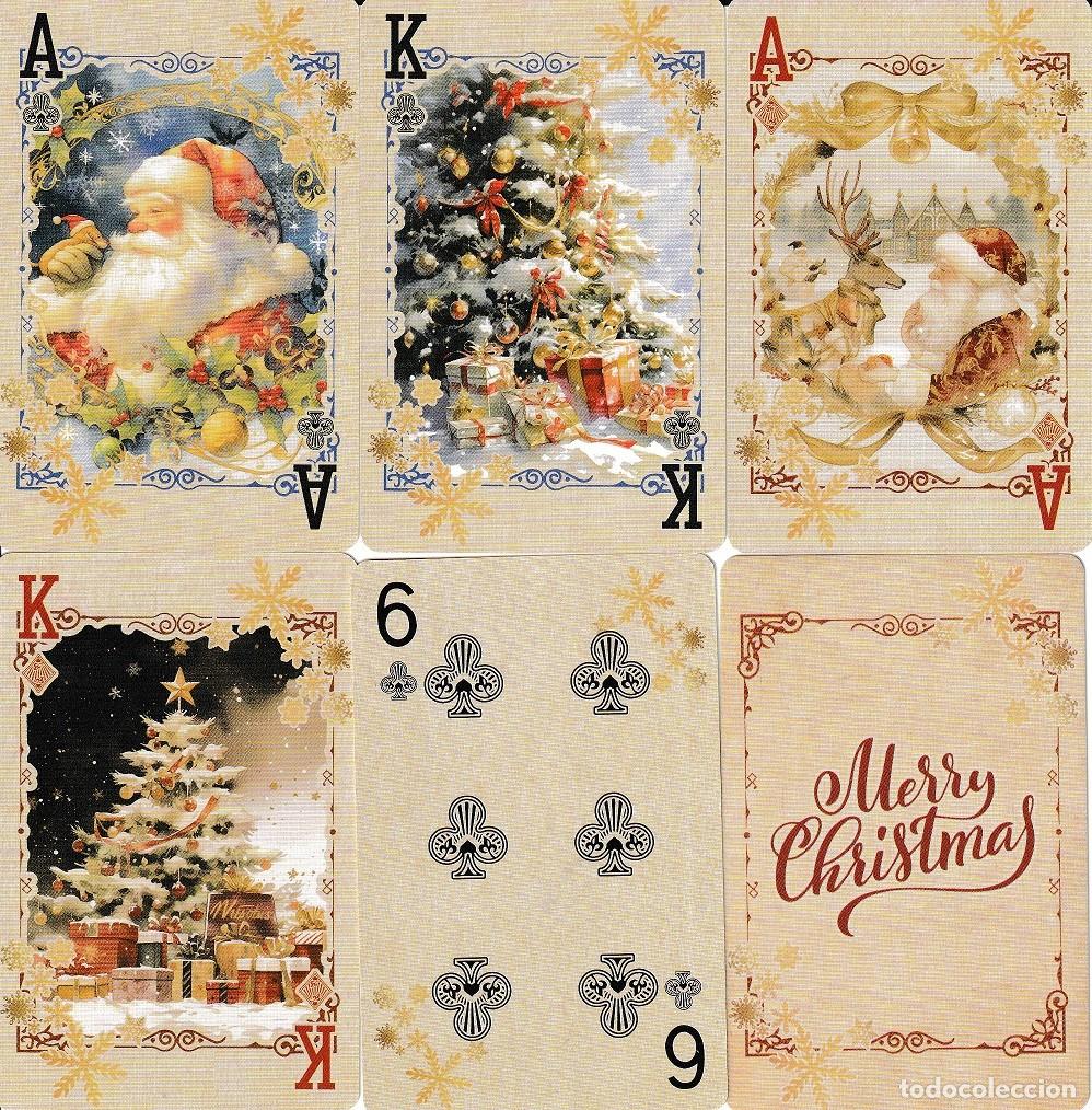 Barajas de cartas: BARAJA POKER DE NAVIDAD - Foto 2