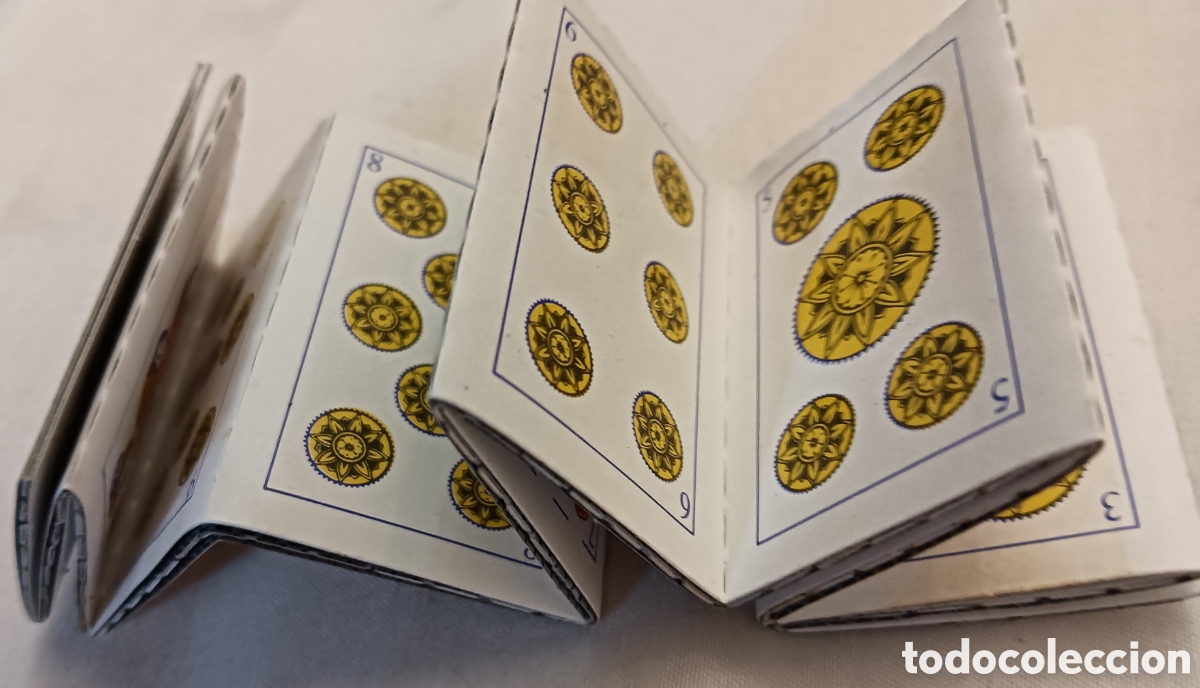 Barajas de cartas: Baraja de naipes miniatura - Foto 3