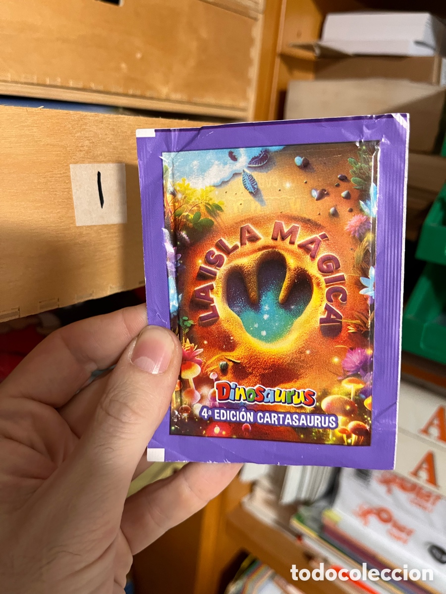 Barajas de cartas: (I) sobre de cartas dinosaurios, cuarta edici&oacute;n - Foto 1