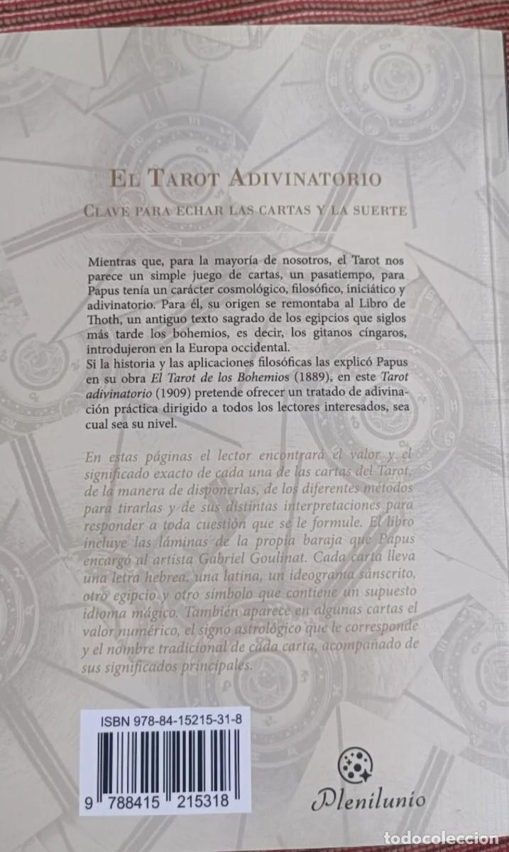 Barajas de cartas: Tarot y libro Bohemio o de Papus - Foto 7