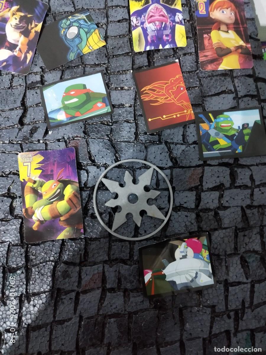 Barajas de cartas: Cromos y cartas Tortugas Ninja - Foto 3