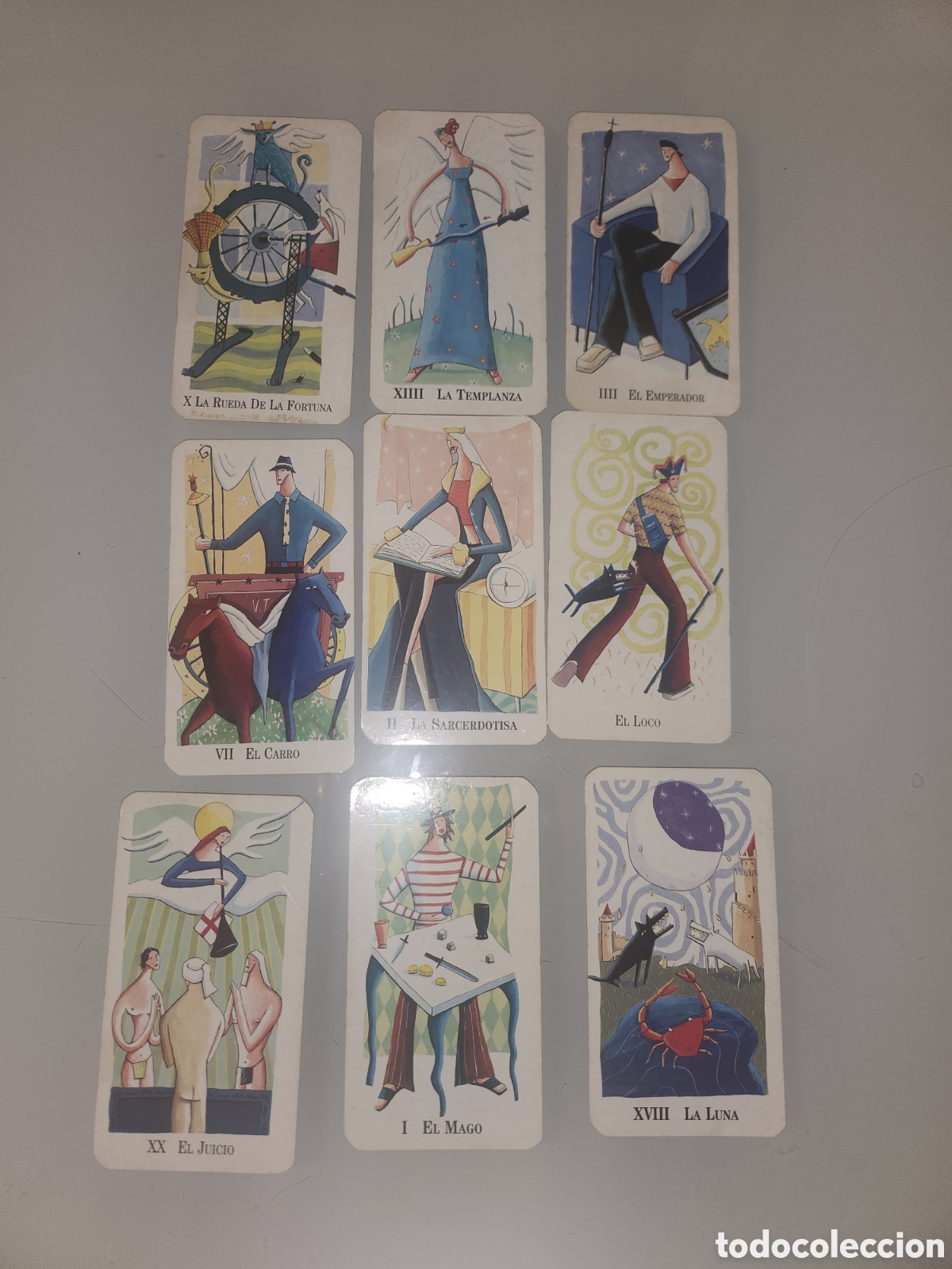 Barajas de cartas: Lote de 9 cartas cosmopolitan - Foto 1