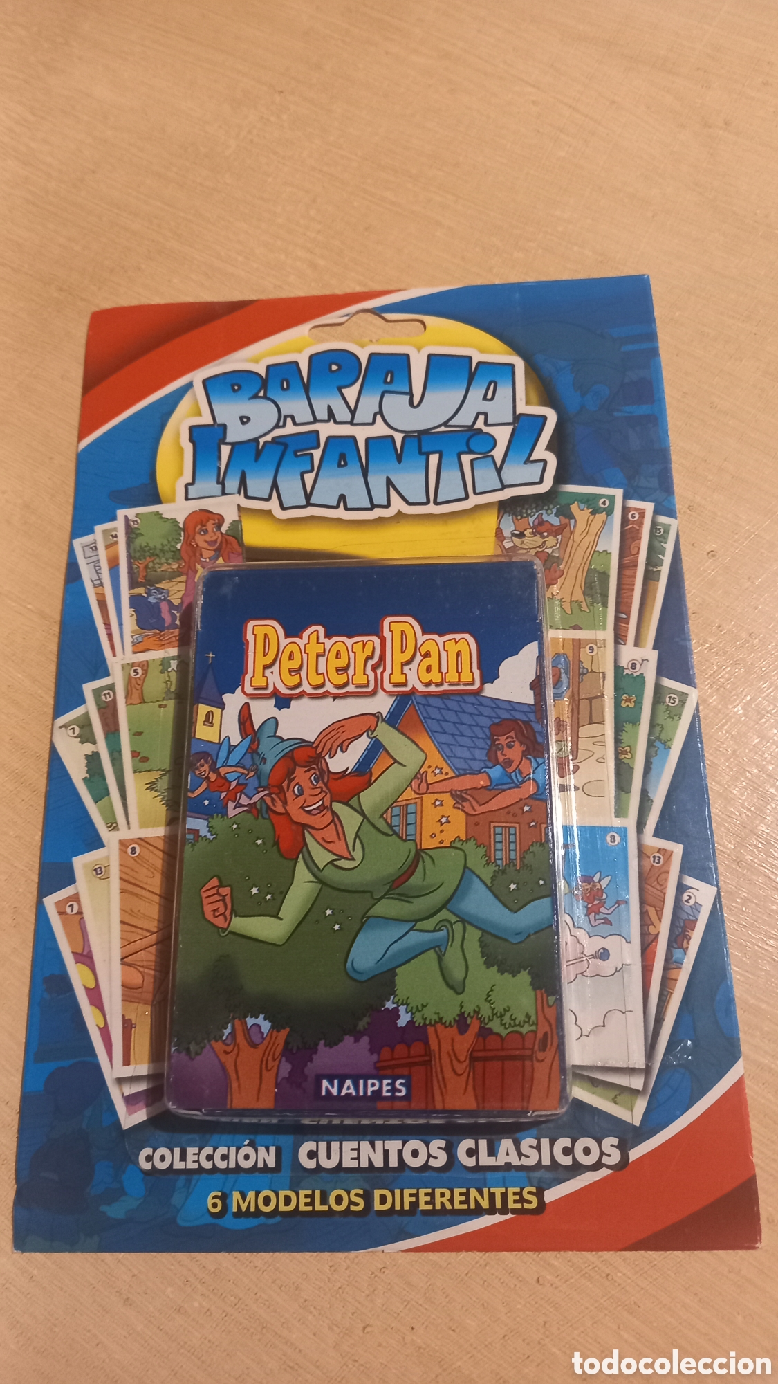 Barajas de cartas: Baraja infantil Peter Pan - Foto 1