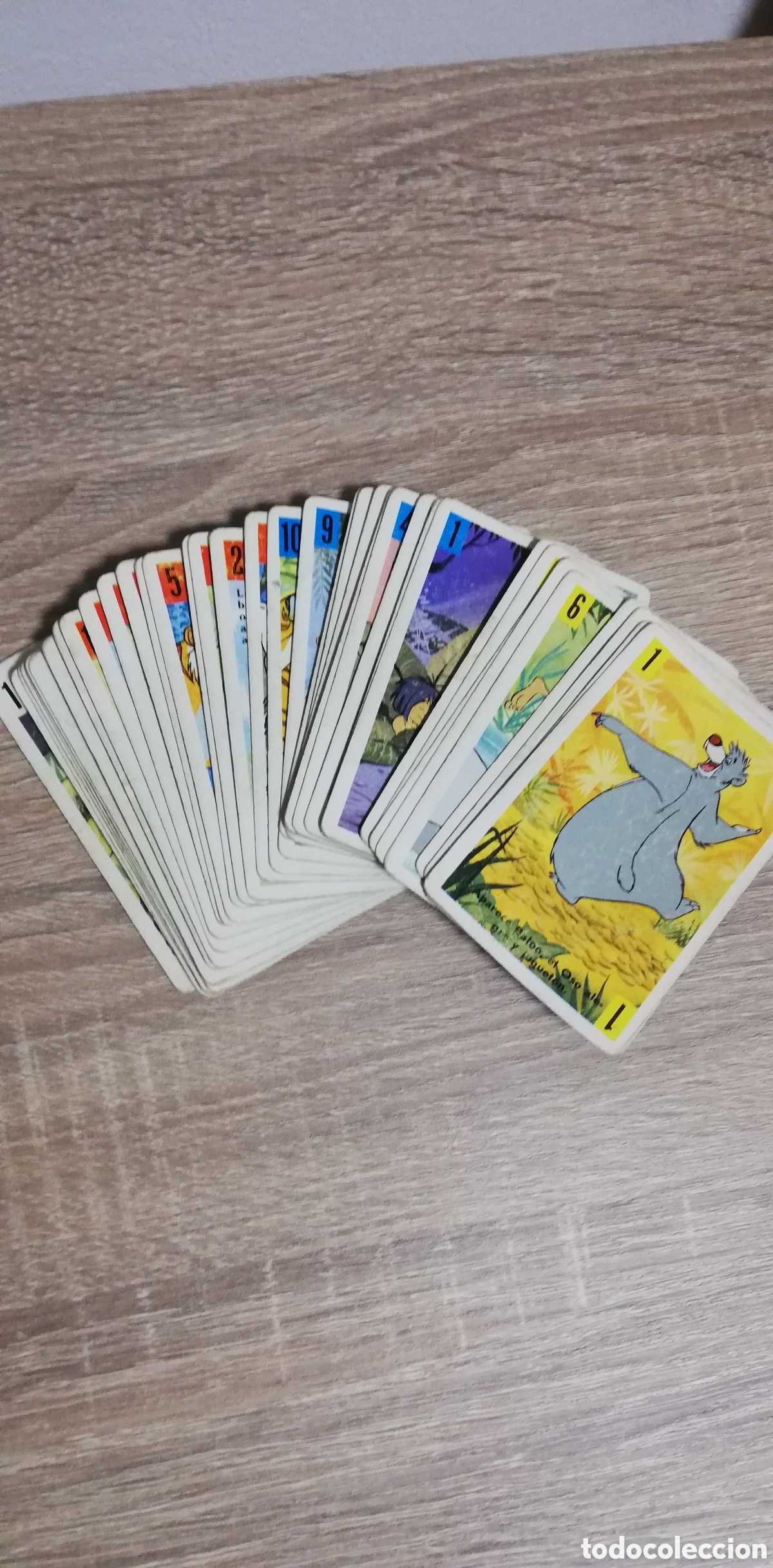 Barajas de cartas: Baraja infantil el Libro de la Selva - Foto 1