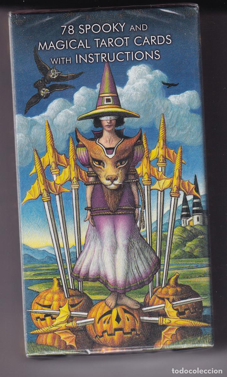 Barajas de cartas: BARAJA DE TAROT.- Jack-O- Lantern. - Foto 2