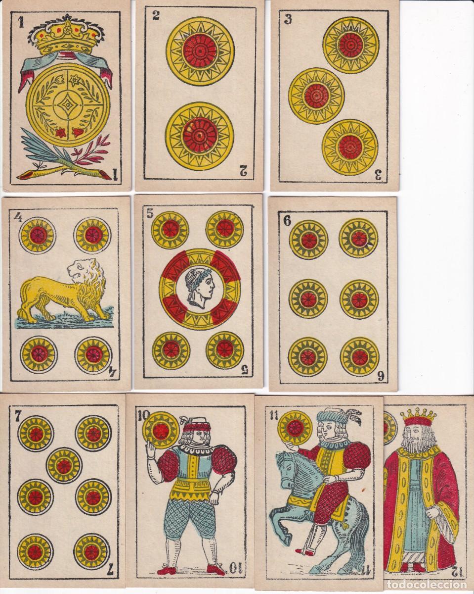 Baraja Española Completa Fabricante Thurand de Belgica Años 1900 Nueva sin Caja