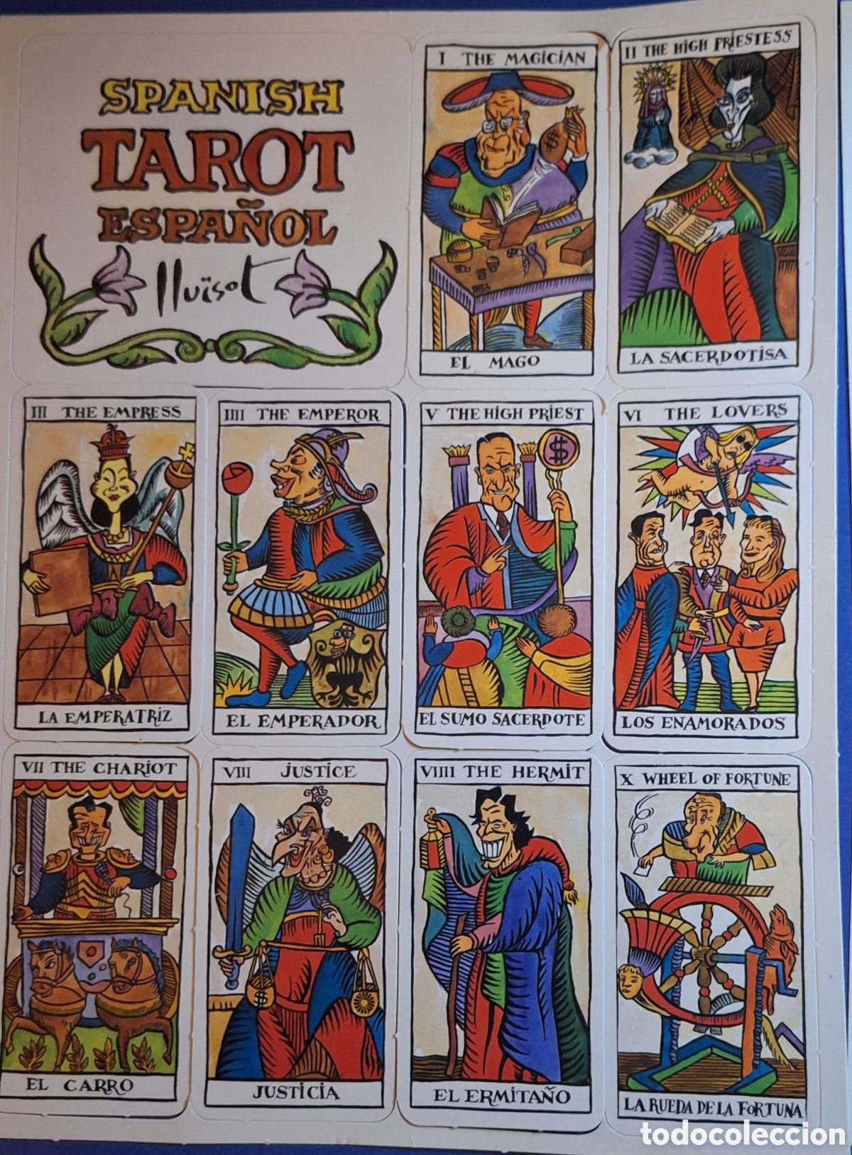 Barajas de cartas: SPANISH TAROT ESPA&Ntilde;OL DE LLUISOT - Foto 3