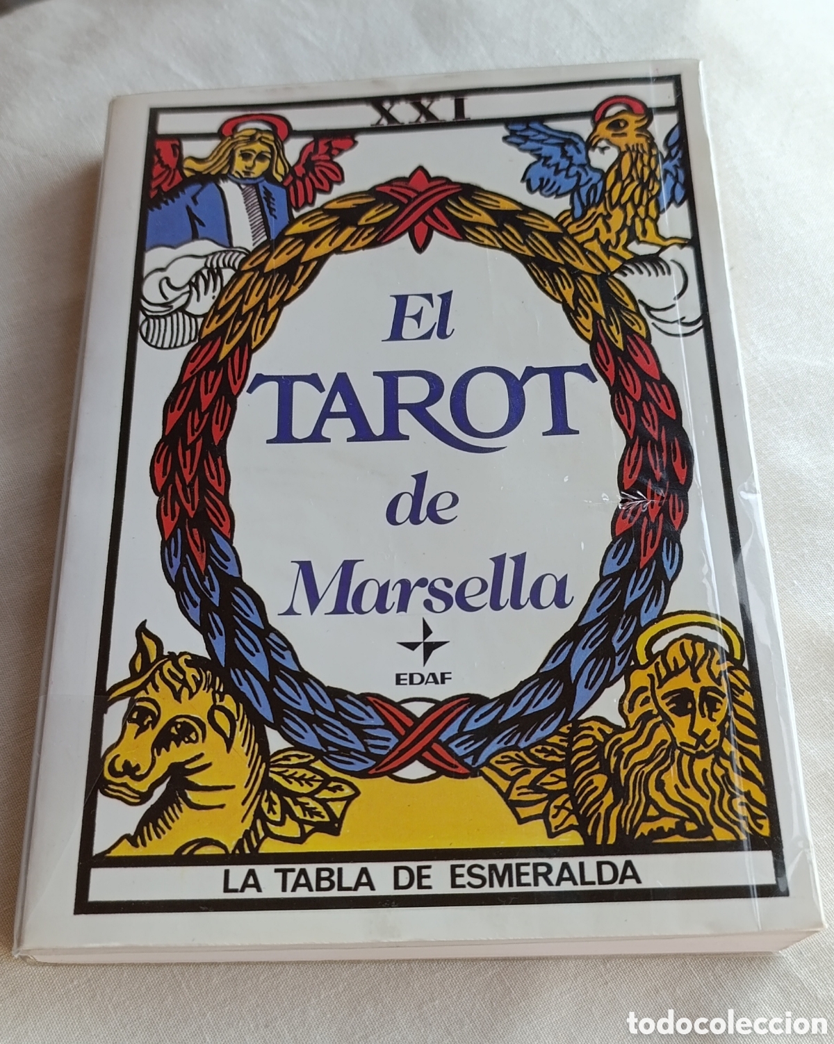 Barajas de cartas: Libro y baraja Tarot de Marsella - Foto 1