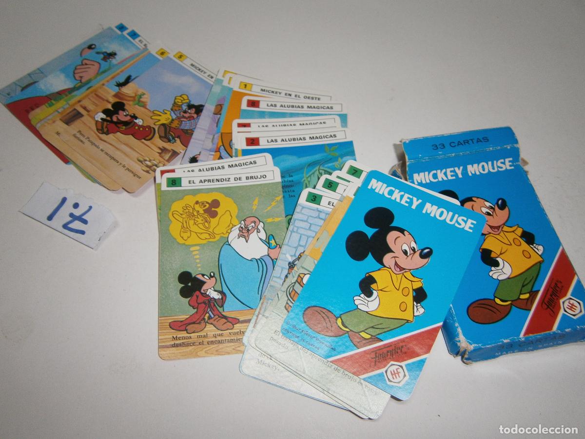 Barajas de cartas: ANTIGUAS CARTAS - MICKEY MOUSE - Foto 2