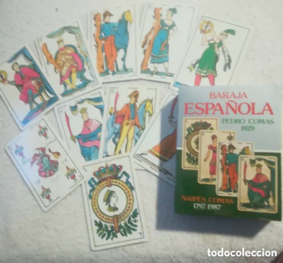 Barajas de cartas: Baraja espa&ntilde;ola Pedro comas - Foto 1