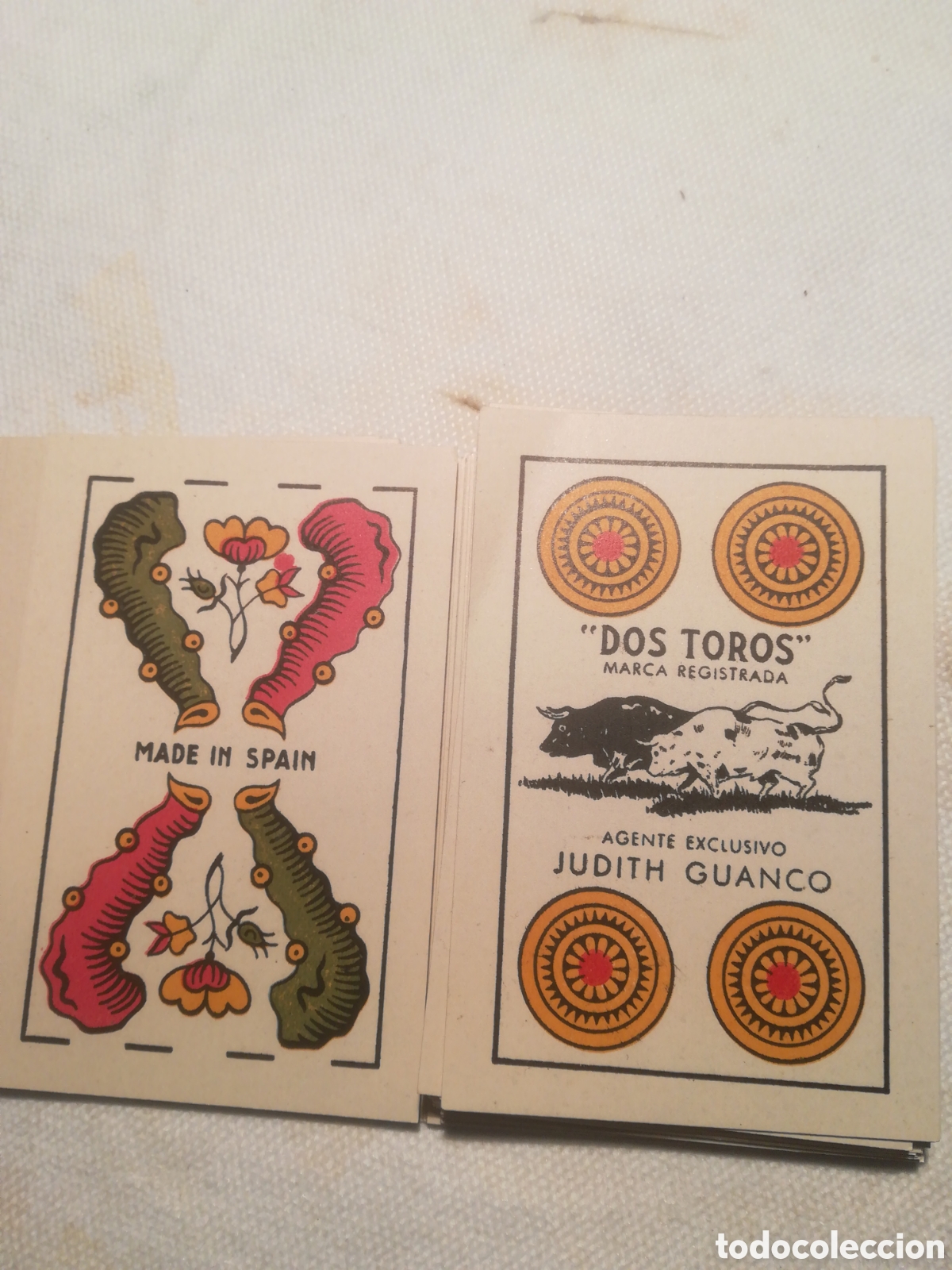Barajas de cartas: Baraja espa&ntilde;ola DOS TOROS - Foto 1
