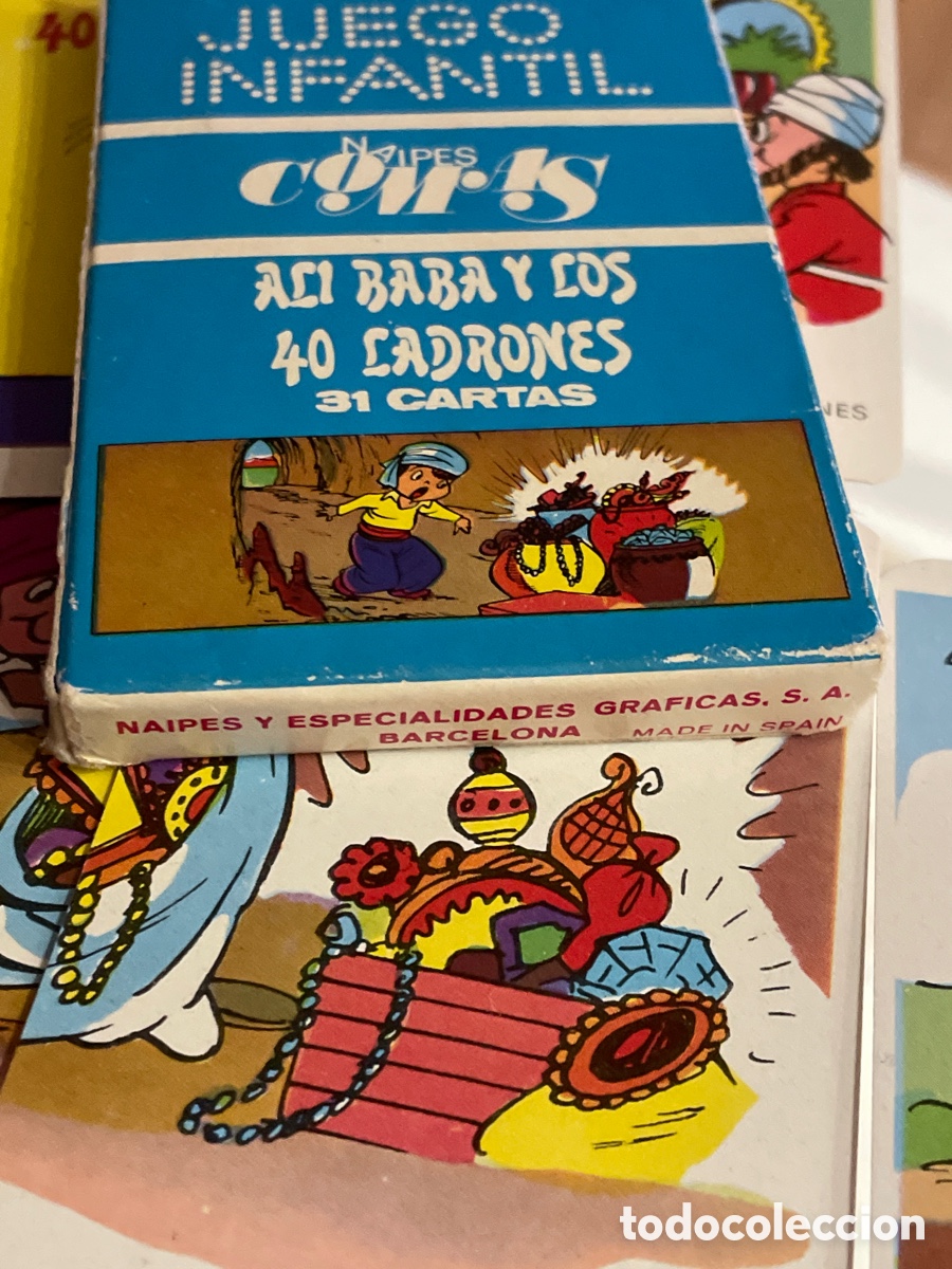 Barajas de cartas: ALI BABA Y LOS 40 LADRONES BARAJA CARTAS - Foto 3
