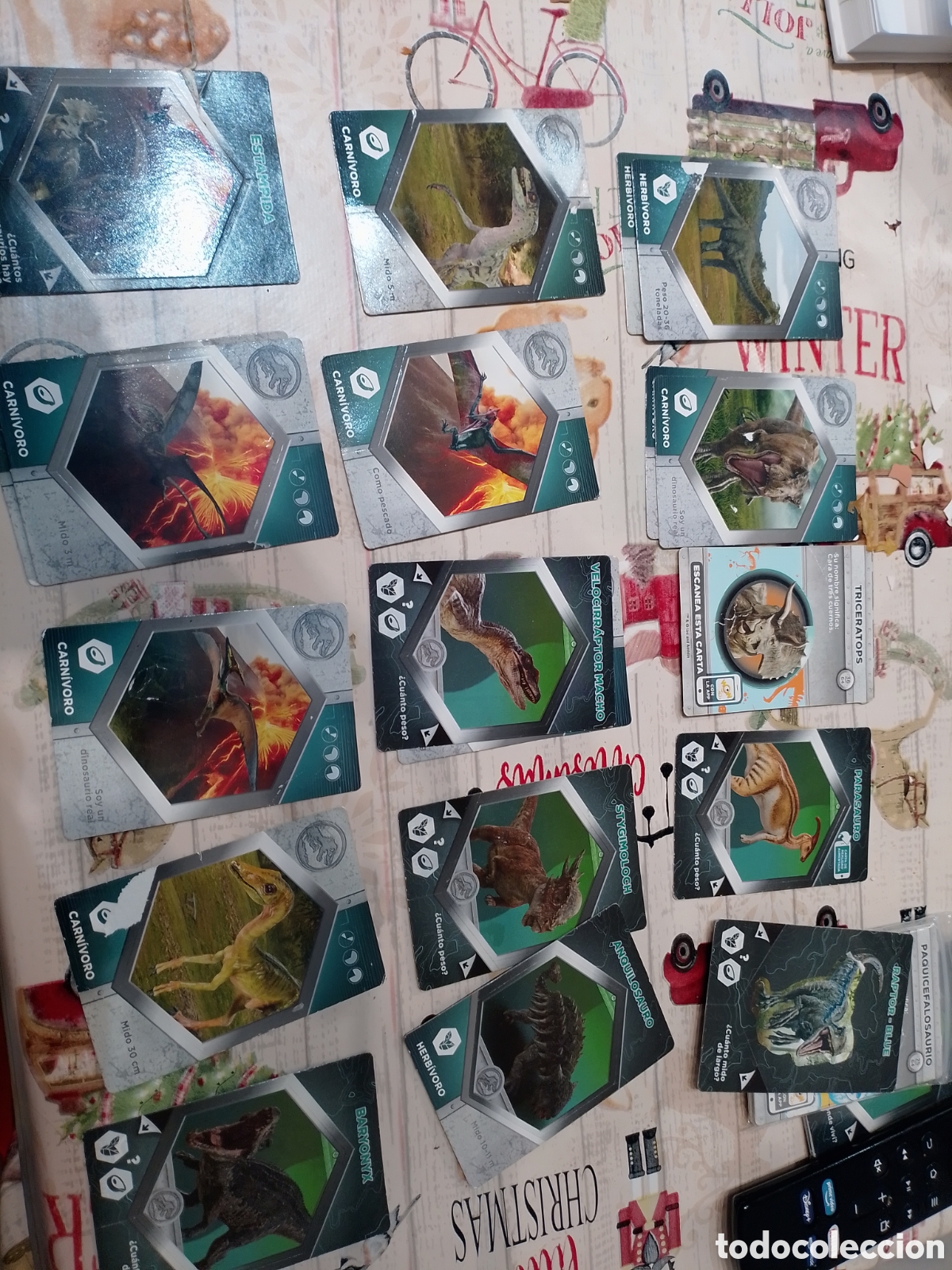 Barajas de cartas: cartas de dinosaurios... - Foto 1
