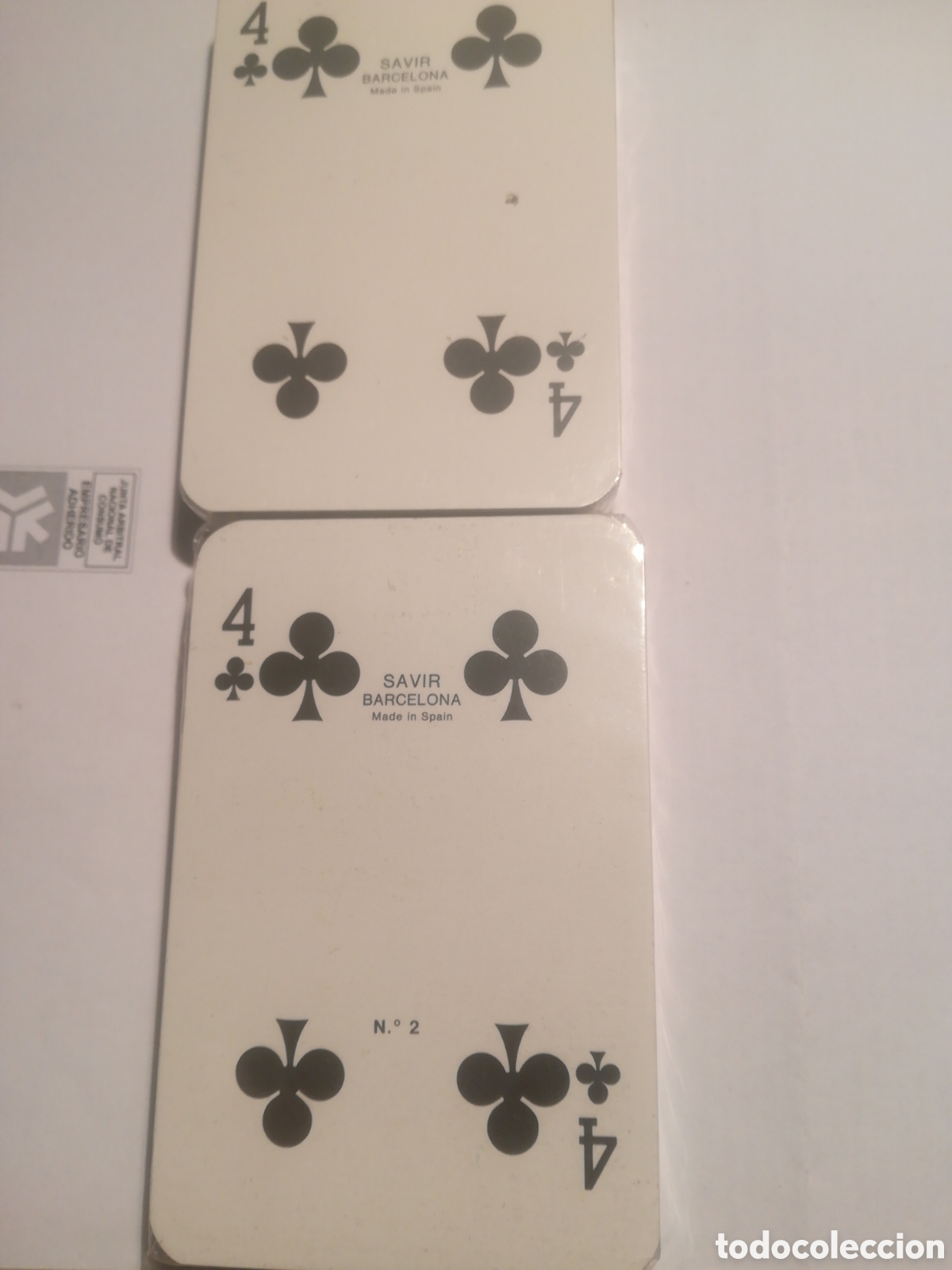 Barajas de cartas: Dos barajas de poker - Foto 1