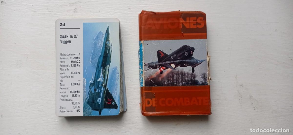 Barajas de cartas: BARAJA AVIONES DE COMBATE DE 1984 - Foto 1