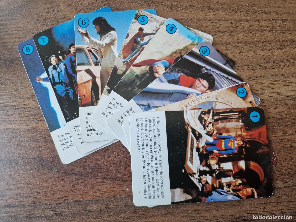 Barajas de cartas: BARAJA SUPERMAN INCOMPLETA - Foto 5