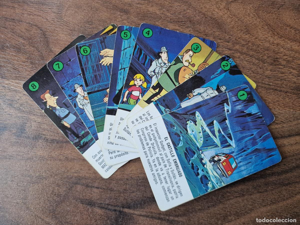 Barajas de cartas: BARAJA INSPECTOR GADGET INCOMPLETA - Foto 2
