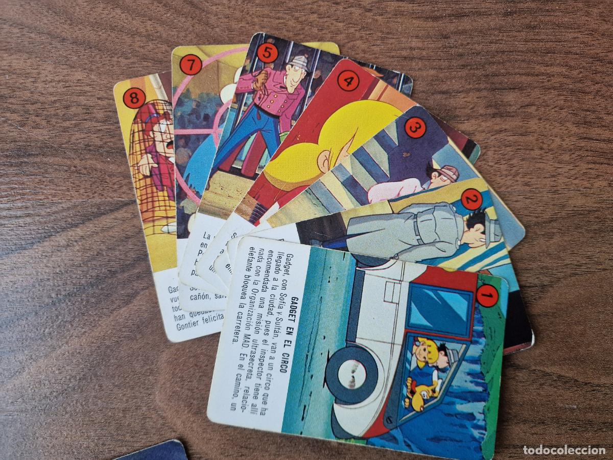 Barajas de cartas: BARAJA INSPECTOR GADGET INCOMPLETA - Foto 3