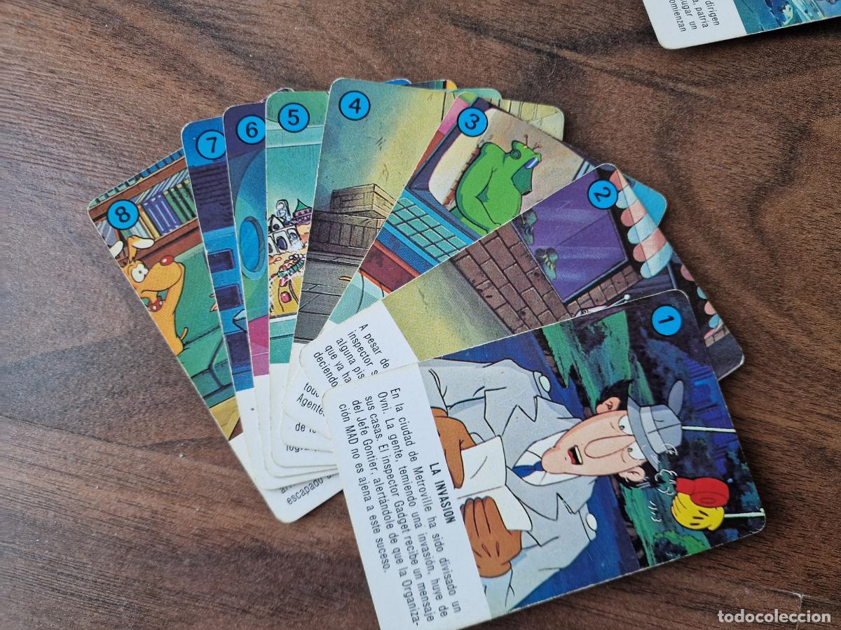 Barajas de cartas: BARAJA INSPECTOR GADGET INCOMPLETA - Foto 4