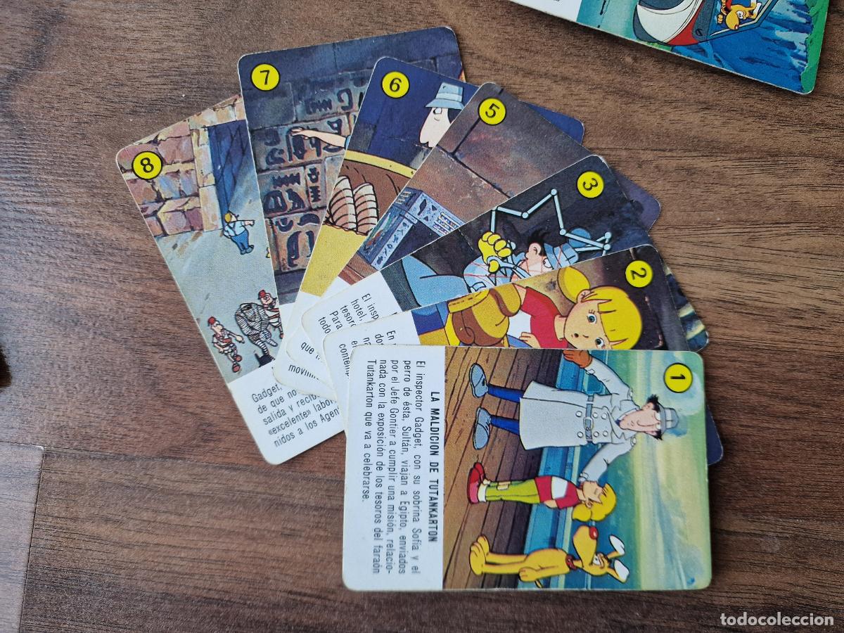 Barajas de cartas: BARAJA INSPECTOR GADGET INCOMPLETA - Foto 5