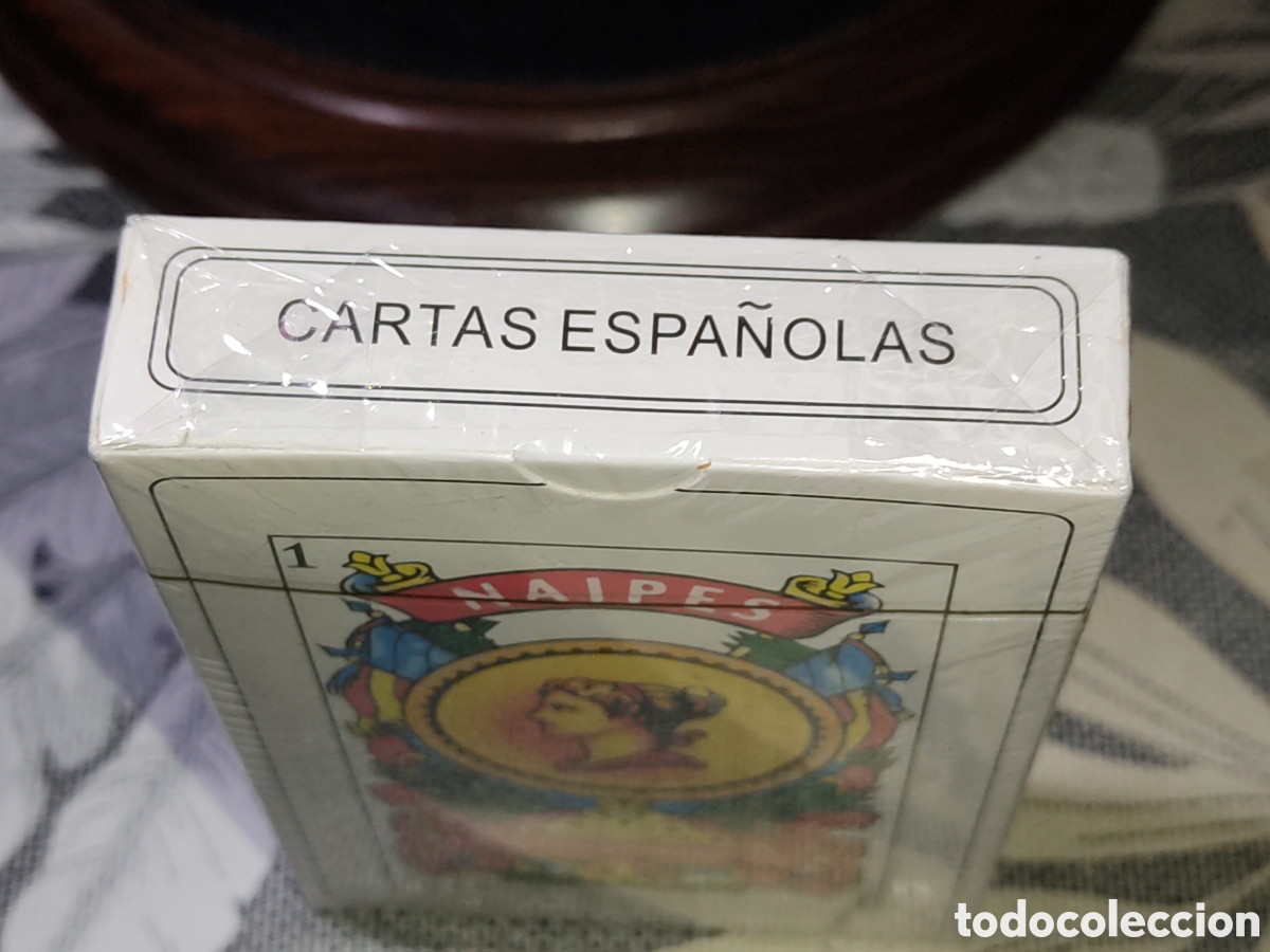 Barajas de cartas: Baraja Espa&ntilde;ola precintada. - Foto 3