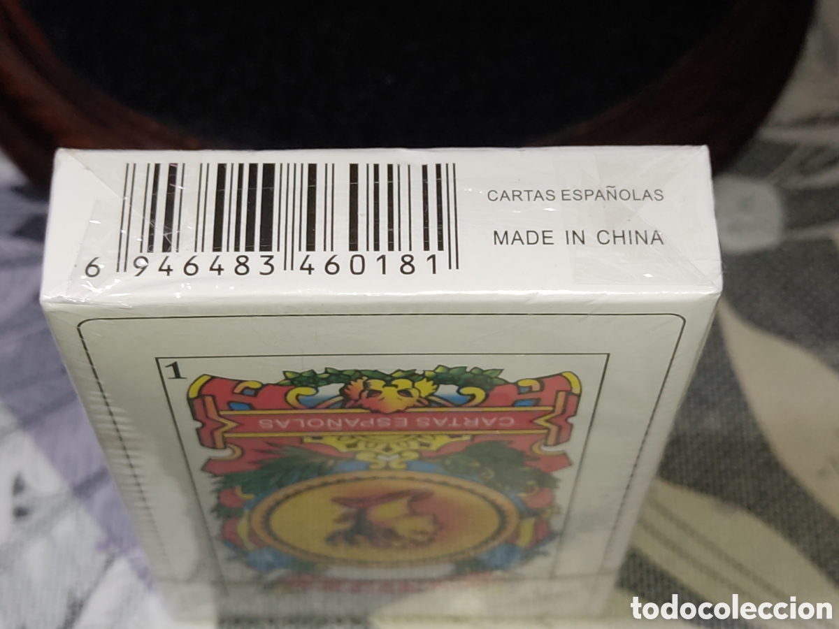 Barajas de cartas: Baraja Espa&ntilde;ola precintada. - Foto 4