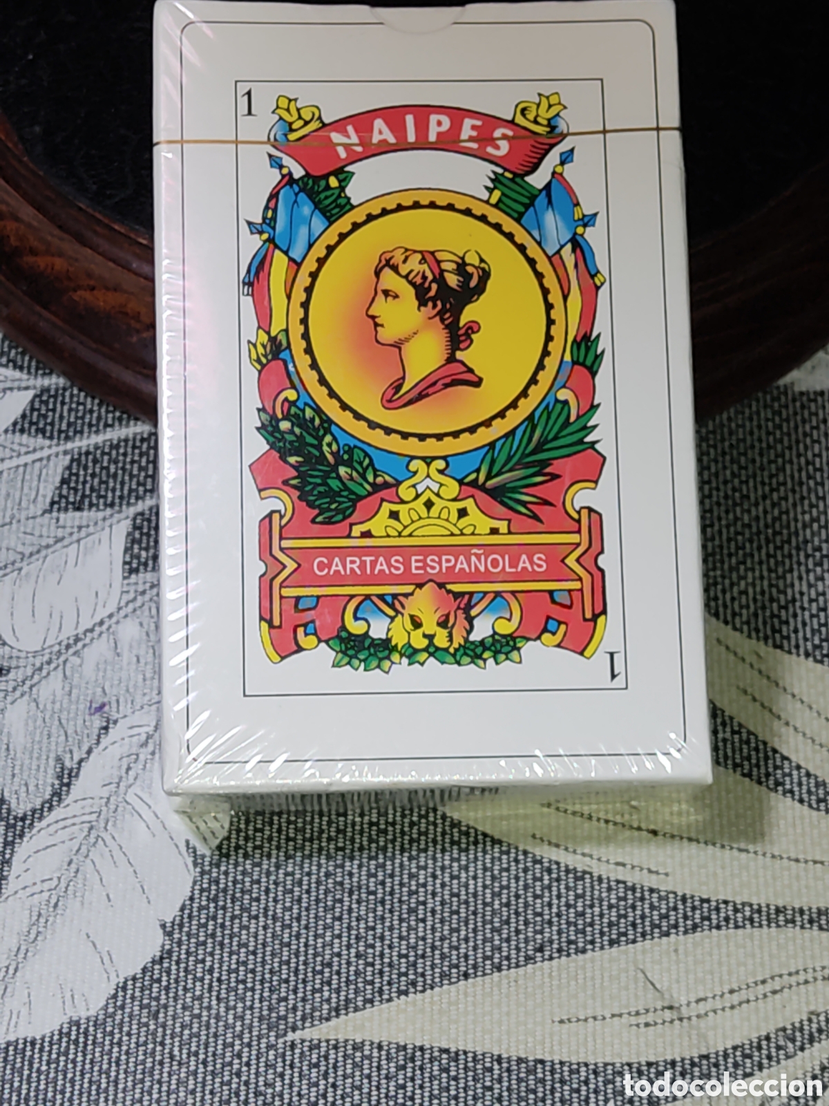 Barajas de cartas: Baraja Espa&ntilde;ola precintada. - Foto 1