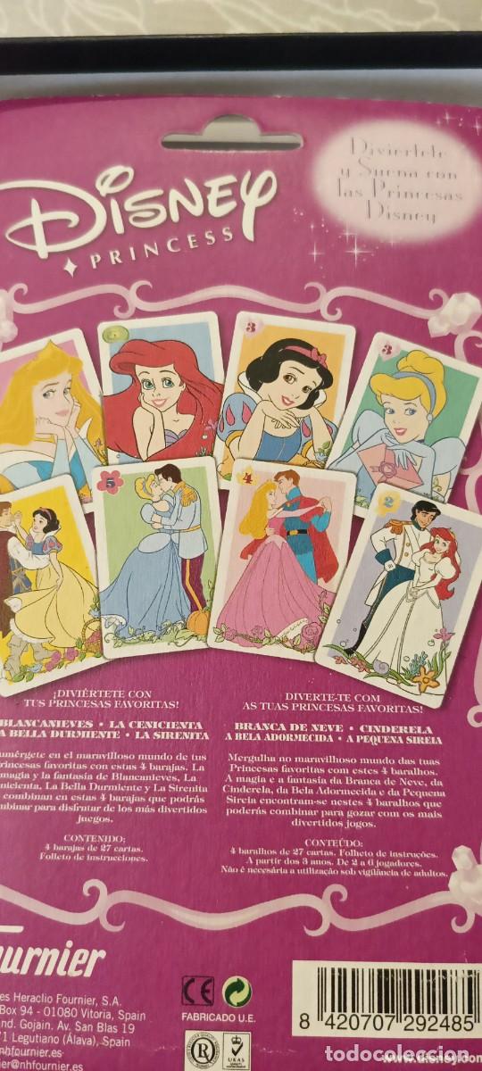Barajas de cartas: PRINCESAS. Disney. Precintado - Foto 2