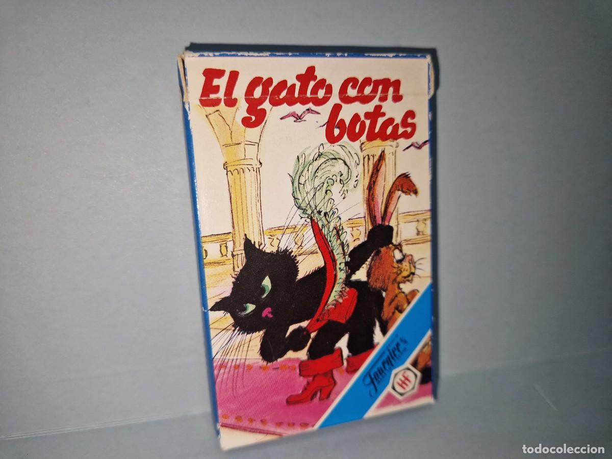 Barajas de cartas: BARAJA INFANTIL DE EL GATO CON BOTAS - Foto 2