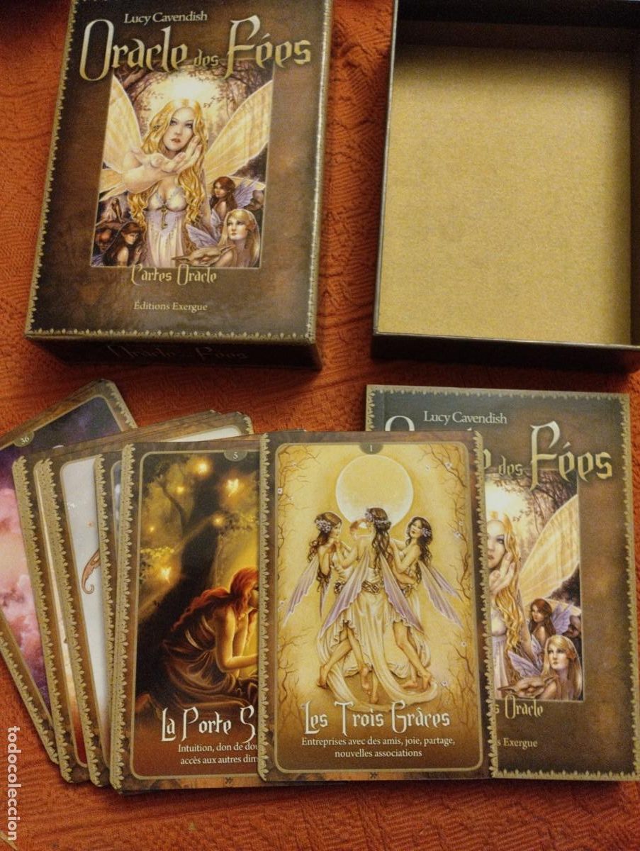 Barajas de cartas: Caja cofre el Oracle des Fees - Foto 4