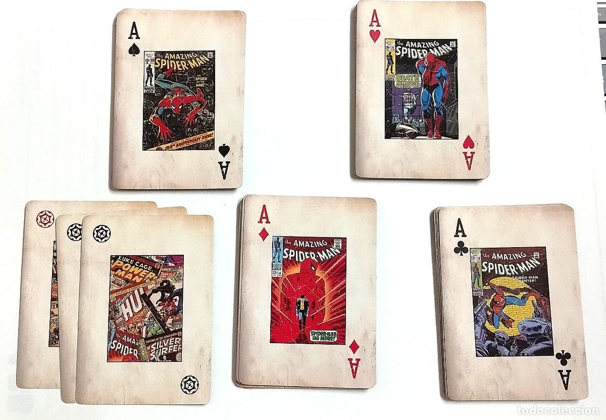 Barajas de cartas: Baraja de p&oacute;ker Marvel Comics, edici&oacute;n limitada, 2009 - Foto 11