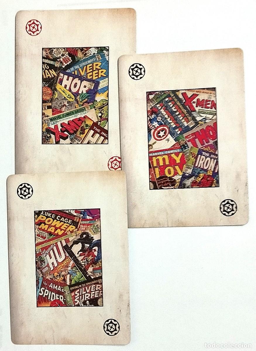 Barajas de cartas: Baraja de p&oacute;ker Marvel Comics, edici&oacute;n limitada, 2009 - Foto 12