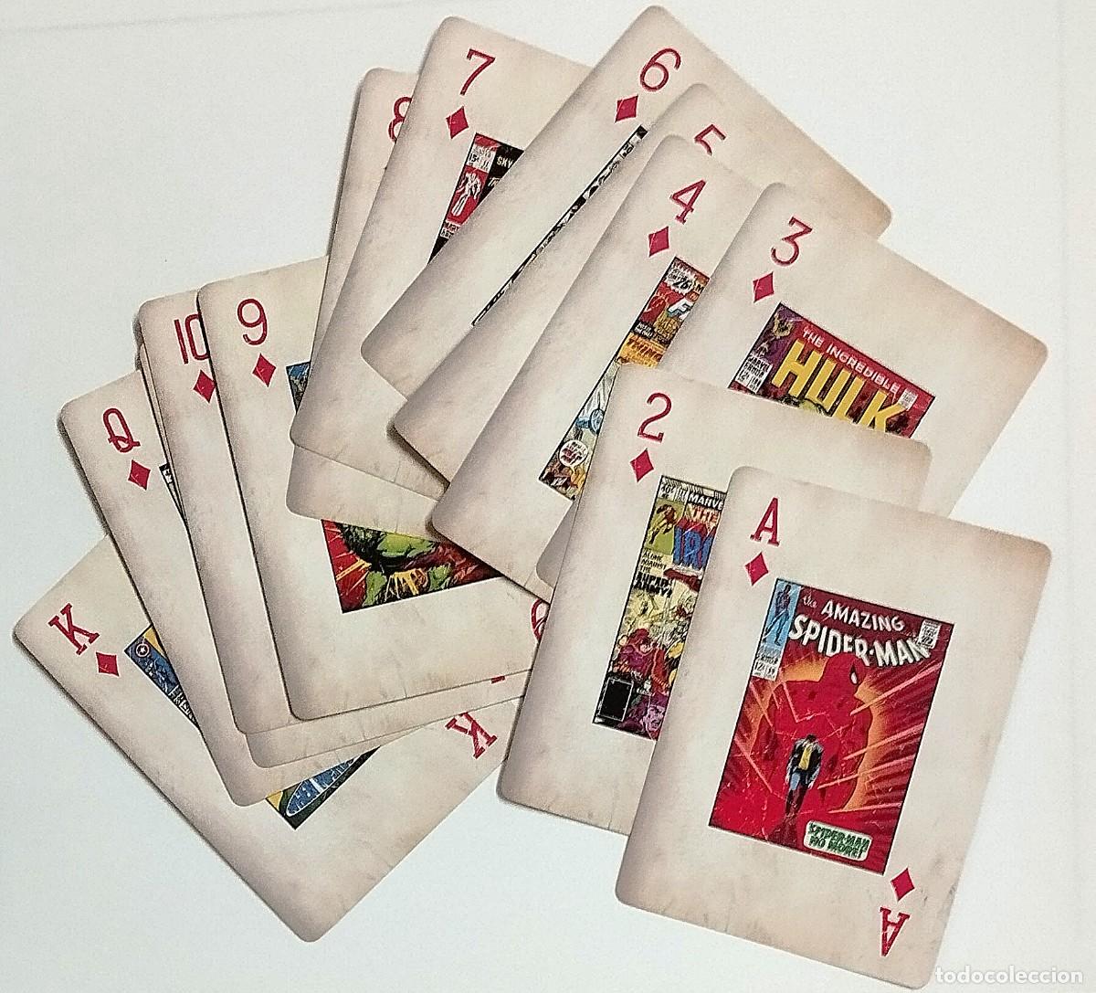 Barajas de cartas: Baraja de p&oacute;ker Marvel Comics, edici&oacute;n limitada, 2009 - Foto 16