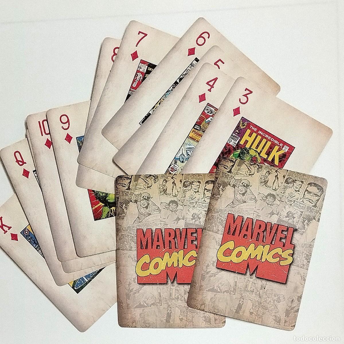 Barajas de cartas: Baraja de p&oacute;ker Marvel Comics, edici&oacute;n limitada, 2009 - Foto 17
