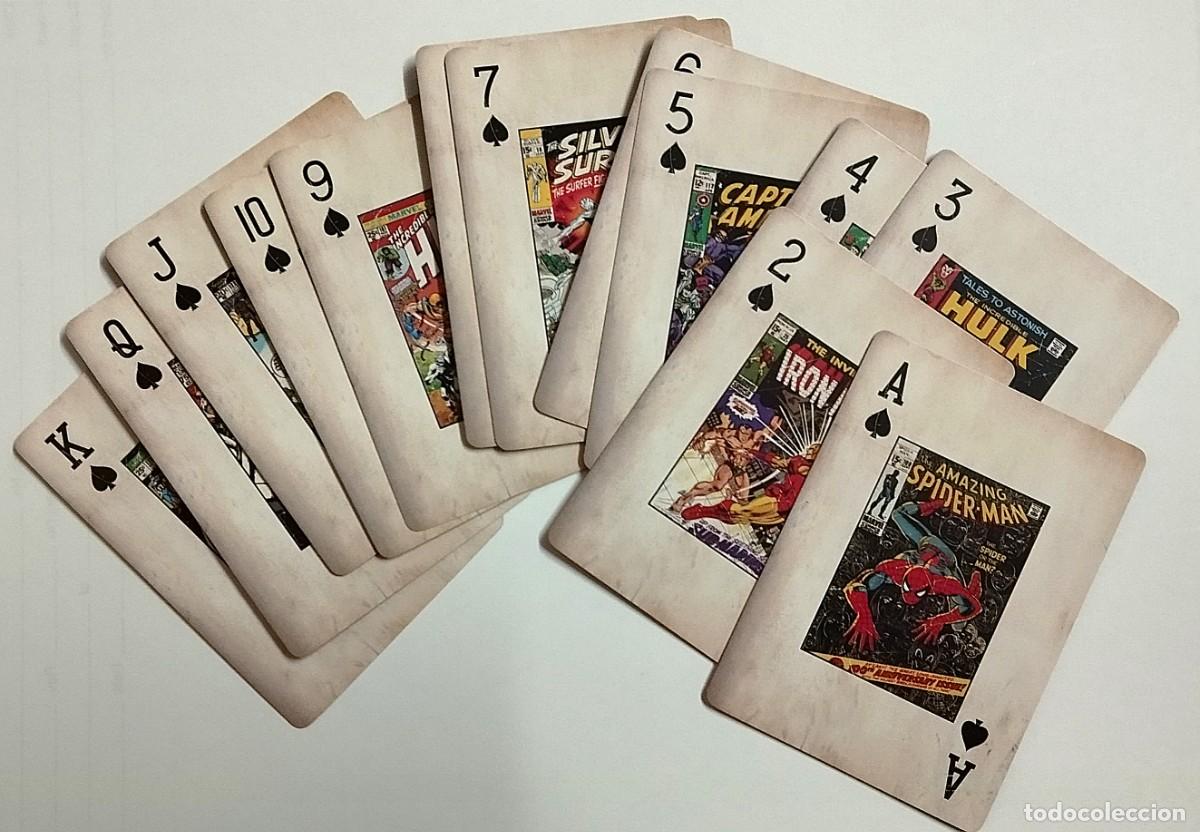 Barajas de cartas: Baraja de p&oacute;ker Marvel Comics, edici&oacute;n limitada, 2009 - Foto 18